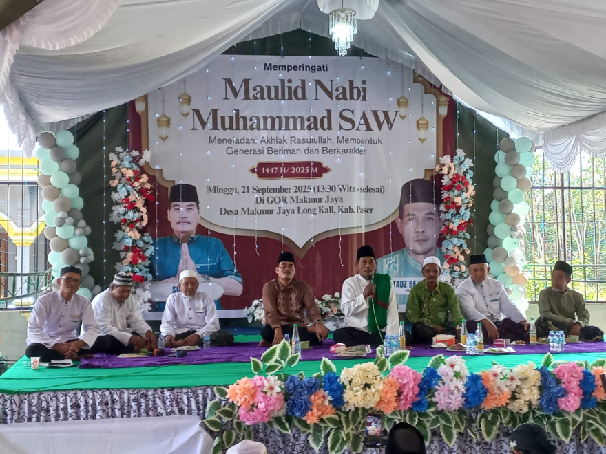 LAPORAN KEGIATAN PERINGATAN MAULID NABI MUHAMMAD SAW Desa Makmur Jaya